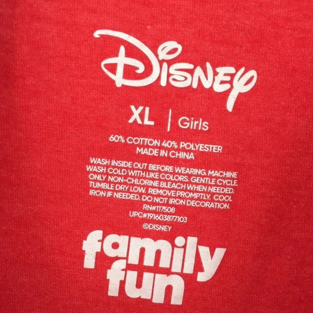 Disney bright red